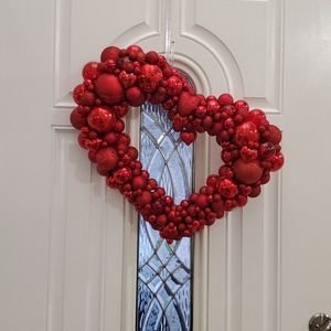 Custom Valentine Wreath 20”